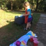 painting - frugal activities for preschoolers