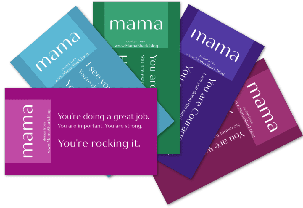 printable encouragement cards for moms