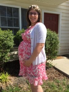 pregnant woman who would experience infant loss