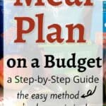 how to meal plan on a budget