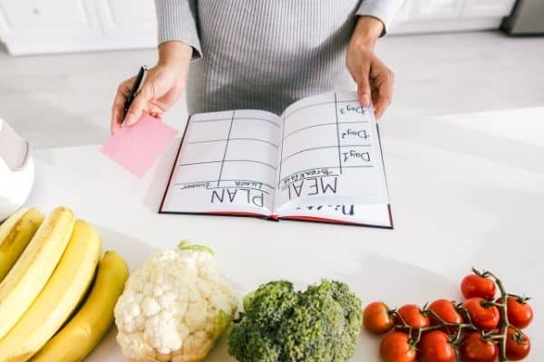 meal planning with what you already have to stay on budget