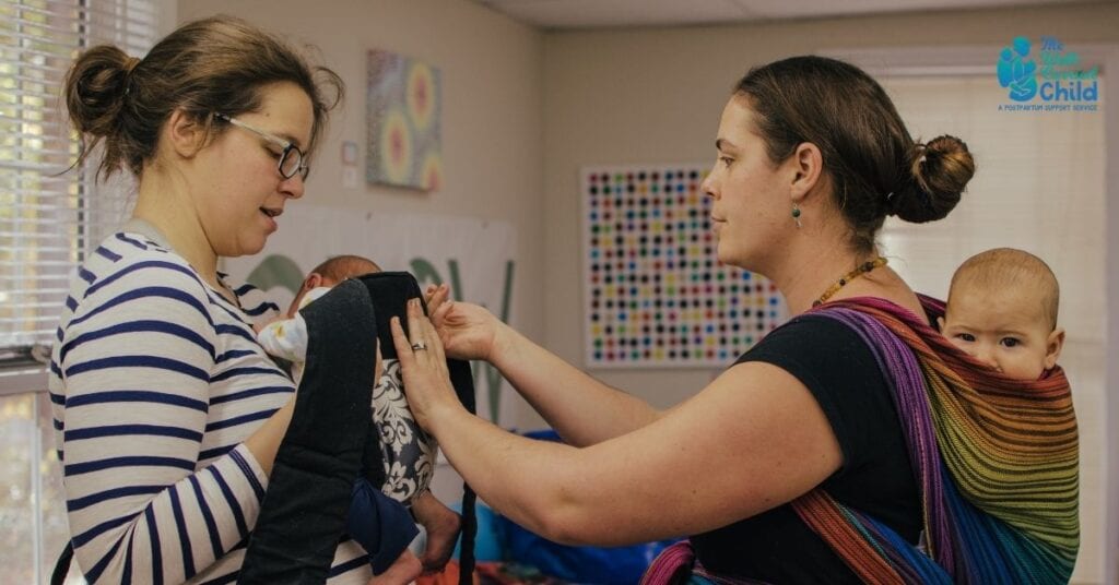 learning how to wear- best inexpensive baby carrier