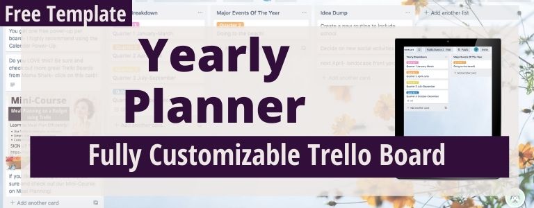 yearly planner in trello