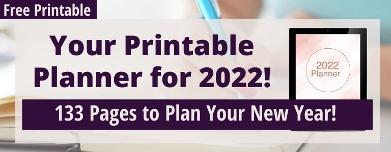 2022 printable planner