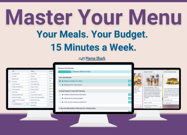 Master Your Menu