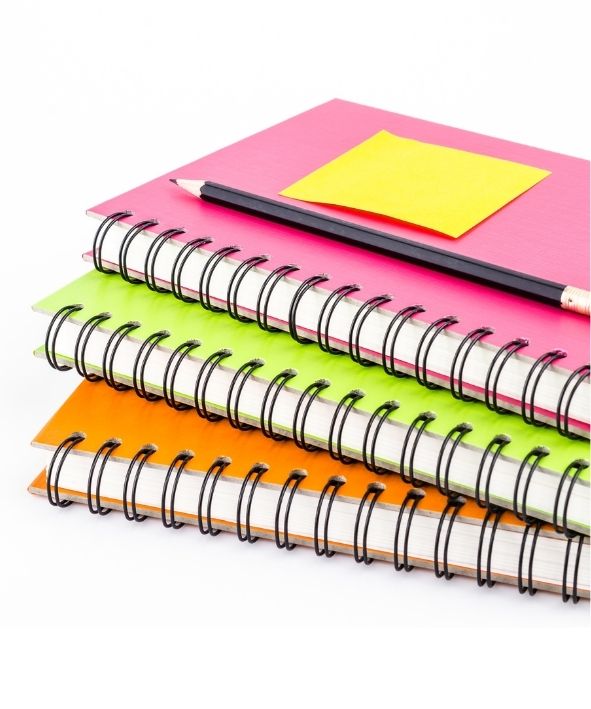 homeschool notebooks for planning