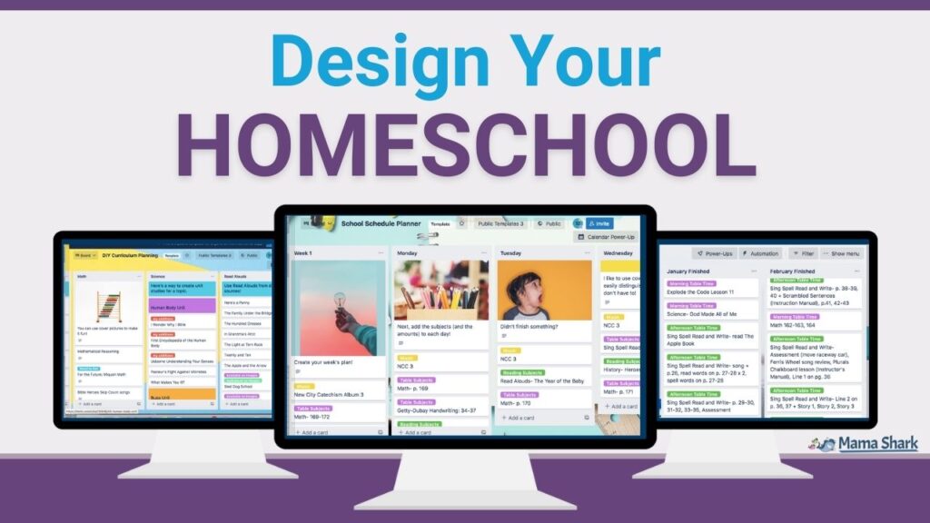 Trello for home school