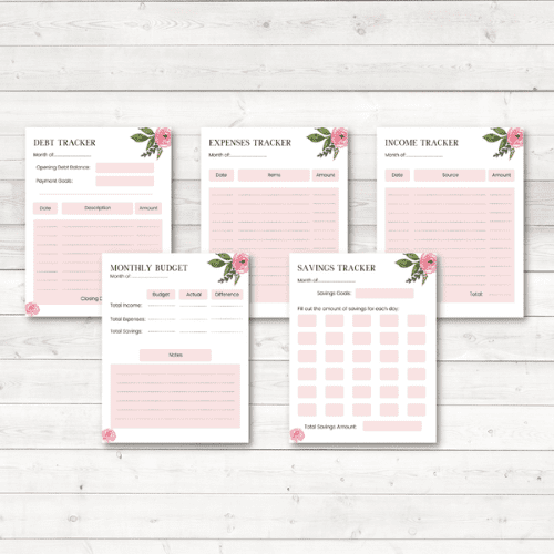 budget planner for living on less