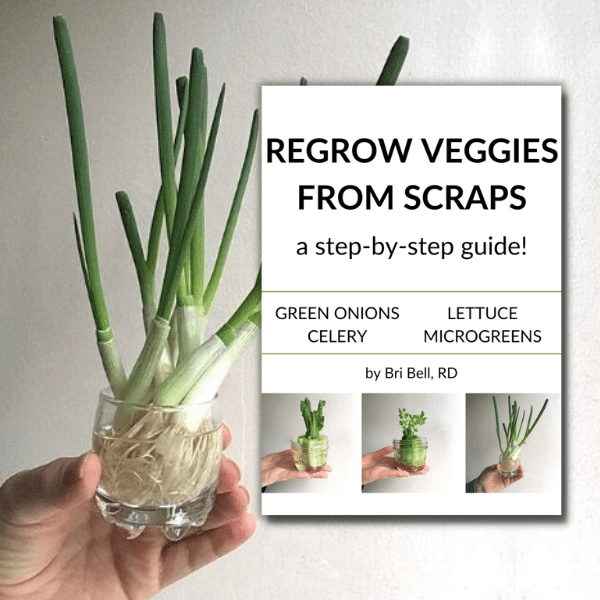 regrow veggies from scraps to live on less